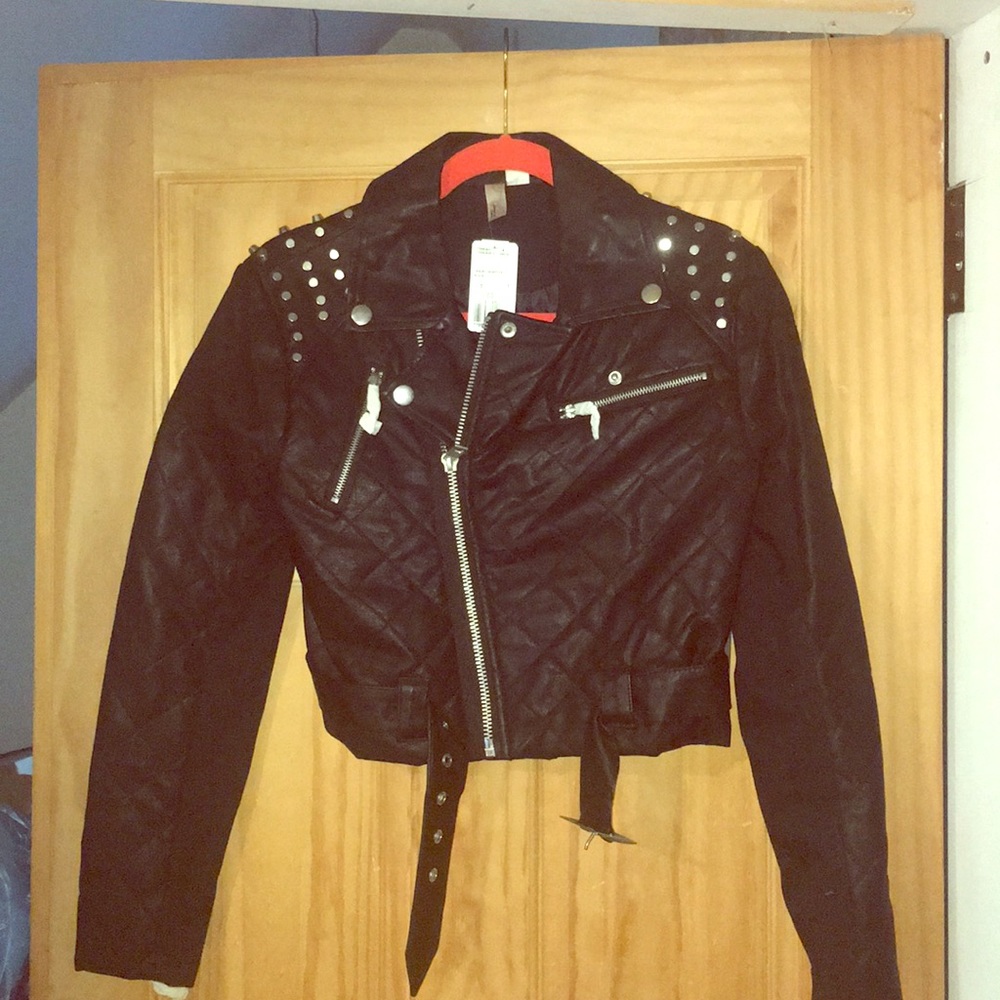 BRAND NEW Leather jacket